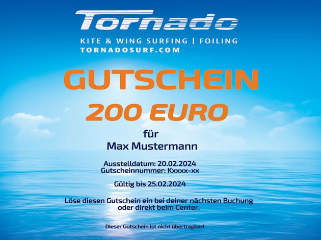 Gutschein von Tornado Surf